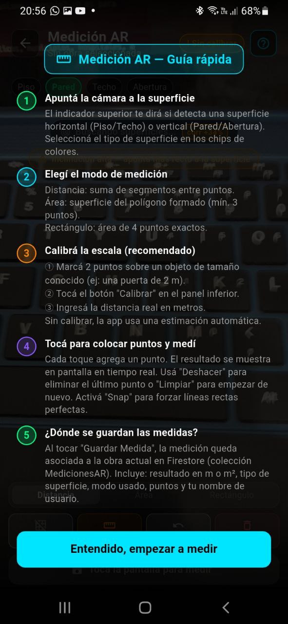 Medición AR